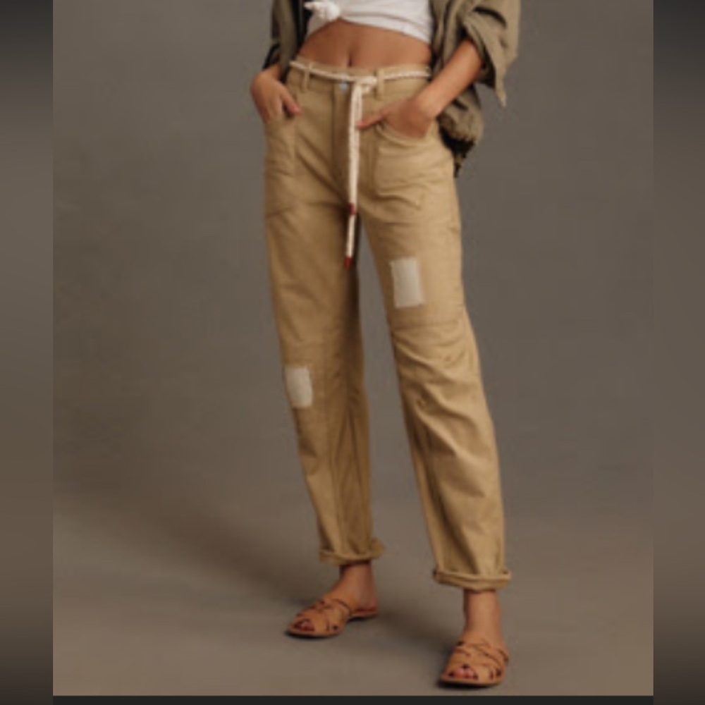 Pilcro Patchwork Edition High-Rise Jeans